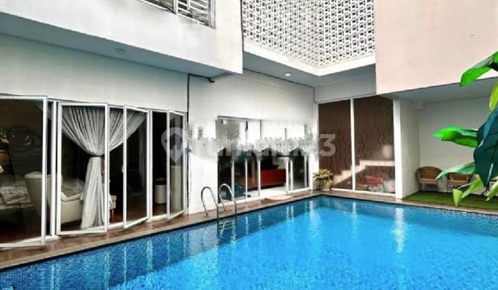 Premium House South Jakarta Pancoran Liga Mas - Pool + Yard