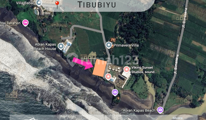 Dijual Tanah Los Pantai Pasut - Tabanan, Bali