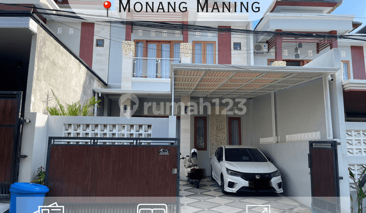 Dijual Rumah di Denpasar Barat Daerah Monang Maning