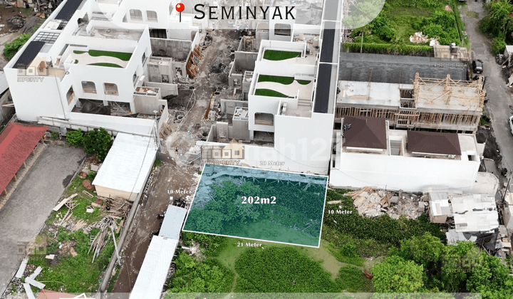 Dijual Tanah Langka di Seminyak - Lokasi Premium Badung, Bali