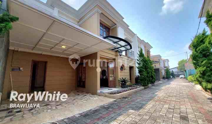 TOWNHOUSE DI KEBAGUSAN, JAKSEL, DALAM CLUSTER, SIAP HUNI, FURNISHED