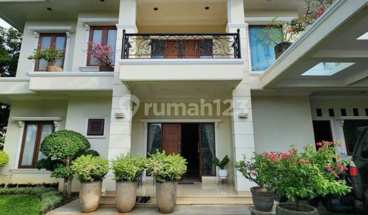 Rumah Mediteran Design Lokasi Tenang Jarang ada di Bintaro Rempoa