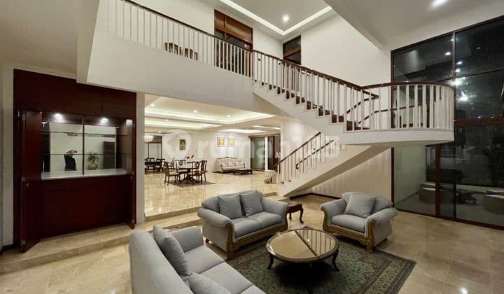 Newly Renovated House in Prestigious Permata Hijau Area, Rare Opportunity