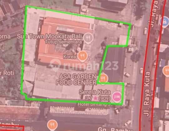 Dijual Tanah Premium & Strategis Kawasan Wisata Kuta Badung Bali