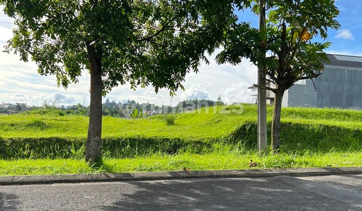 Tanah kavling Di Budi indah Heliconia Jalan Depan lebar