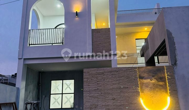 Dijual Villa Baru Modern Mediterania di Goa Gong Jimbaran View Gwk