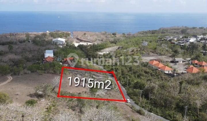 Dijual Tanah di Jalan Raya Pantai Karang Pandawa Nusa dua View Laut