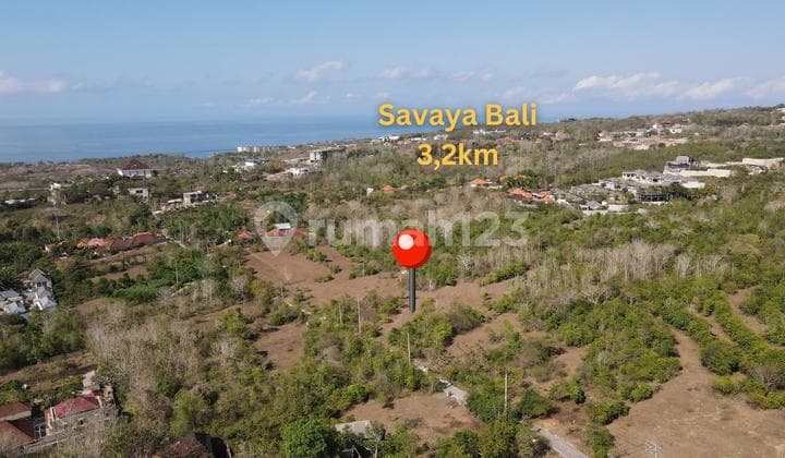 TANAH OCEAN VIEW MURAH DI ULUWATU! Hanya 10 menit ke Pantai Melasti