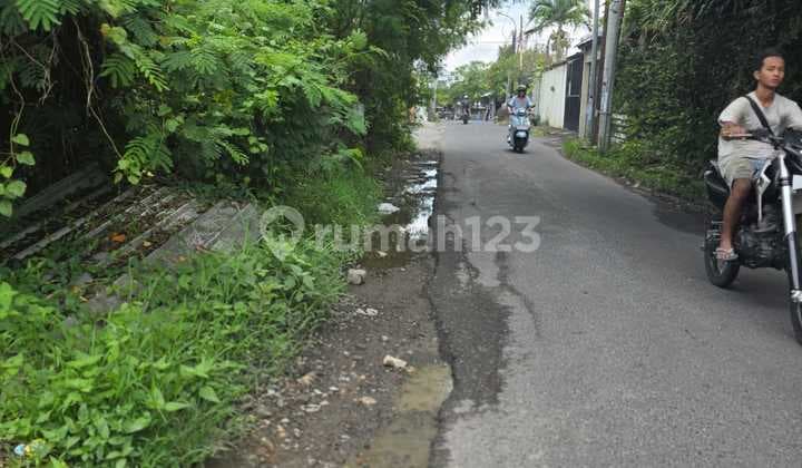 Land on the side of the main road in Tegal Cupek Umalas, suitable for business use such as co-living spaces, shop houses, and villas in Bali.