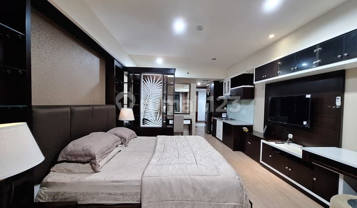 Apartemen 1 Kamar Tidur Furnished Bagus View Merapi Dekat Ugm