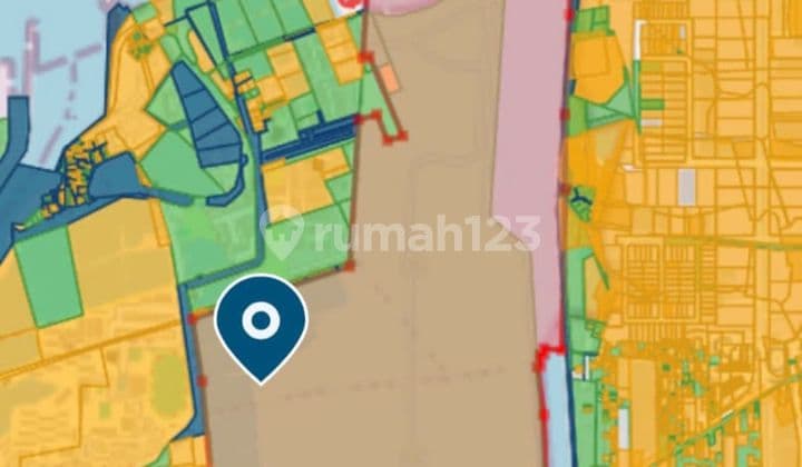 Sold Below Market Price, 14 Hectares of Land in Marunda, North Jakarta, Suitable for Logistics Warehouses, Warehouses, Container Pools, Etc.