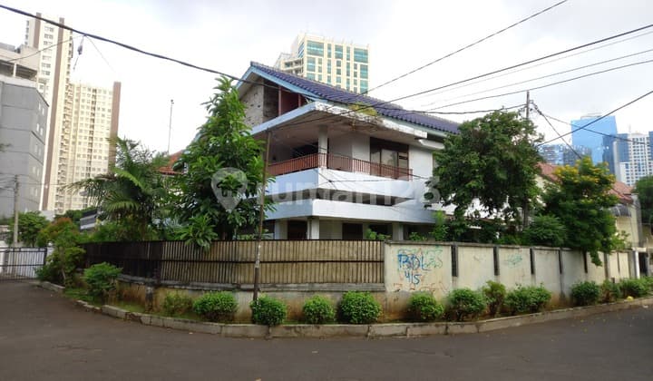 Dijual Murah 18.7 Juta/M2. Rumah/Tanah, Lokasi Strategis Jl. Dr. Saharjo, Komp. Bank Indonesia/Komp Perumahan Akabri, Tebet