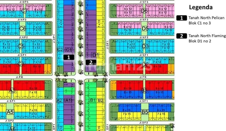Dijual Tanah Di Cluster North Pelican Serpong lagoon