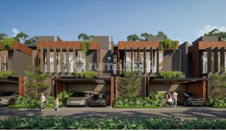New nice resort-style townhouse in Serpong near BSD.