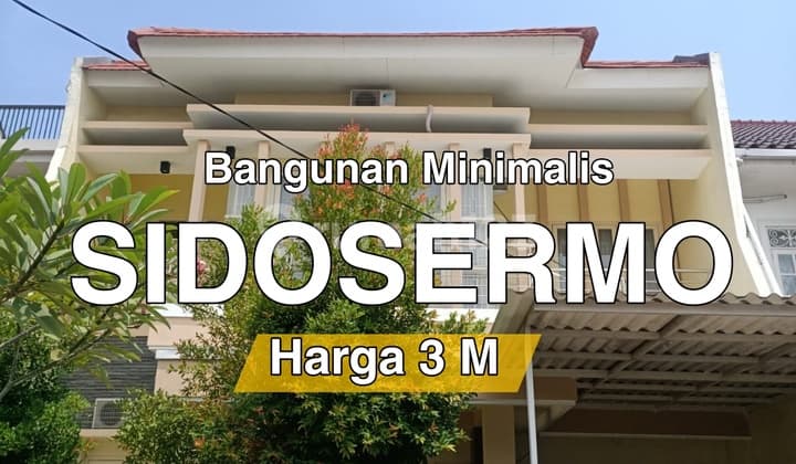 Rumah Bagus SHM di Sidosermo Dekat Jemursari dan Ahmad Yani