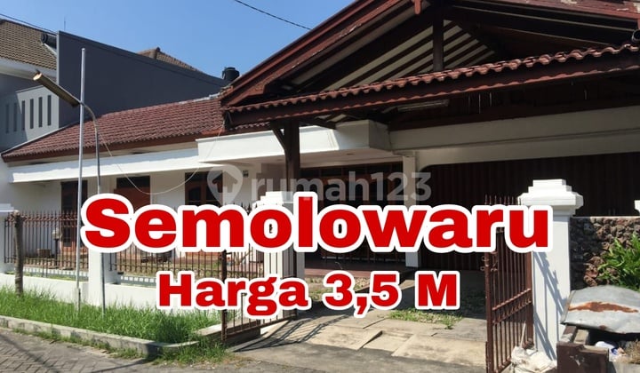 Rumah Bagus SHM di Semolowaru Dekat Manyar, Rungkut, Kampus Its