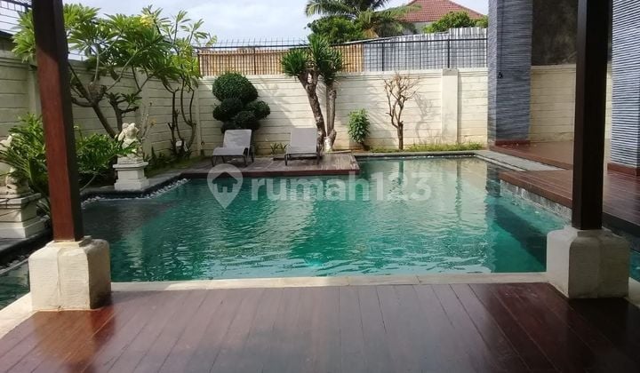 Rumah Mewah Style Villa Di Panjer Tukad Barito Dkt Renon Musi