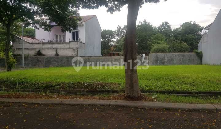 Bahama Deltamas plot land, area 365, IDR 4 million per square meter, corner lot, ready to build.
