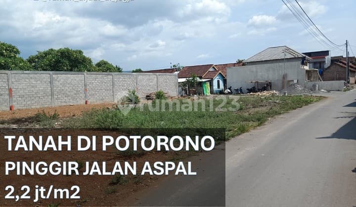 Tanah dekat Kota Jogja di Potorono Banguntapan Siap Bangun