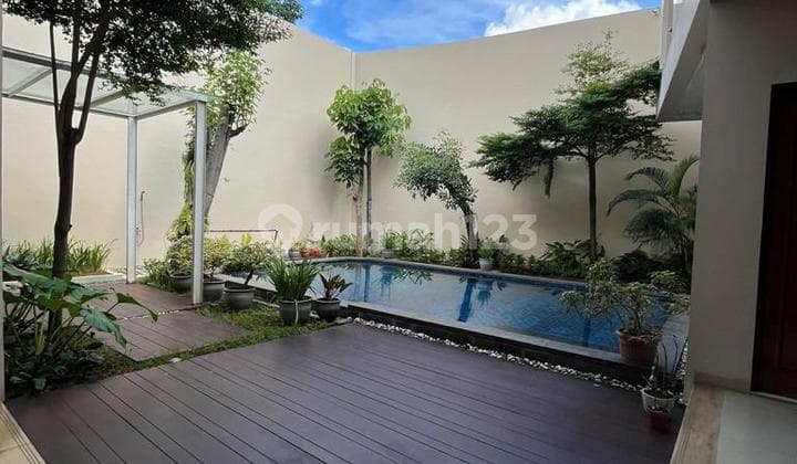 update Turun Harga Dijual Rumah Mewah siap Huni semi Furnished Di Kemang Utara Jakarta Selatan