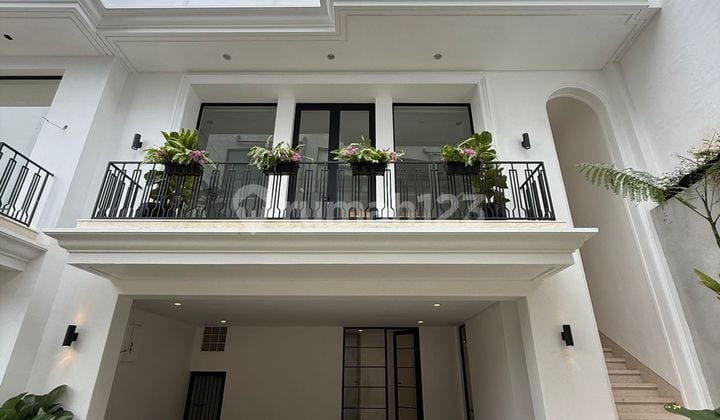 For Sale Kebayoran Baru Brand New Townhouse Available 4 Units Radio Dalam Kebayoran Baru South Jakarta
