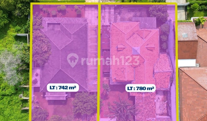 DIJUAL 2 KAVLING RUMAH HITUNG TANAH MENTENG JAKARTA PUSAT