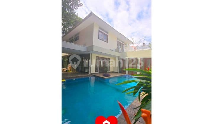 Rental House with Swimming Pool in Menteng Dalam, South Jakarta