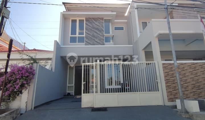 Ric.a257 Jual Rumah Baru Area Manyar Tersedia Instalasi Ac Tiap Kamar