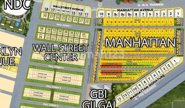 Commercial Lot PIK2 Cluster Wallstreet Gandeng