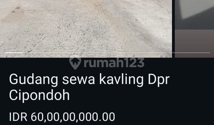 Gudang Baru Di Cipondoh Luas 800m2 2 Lantai Tamgerang