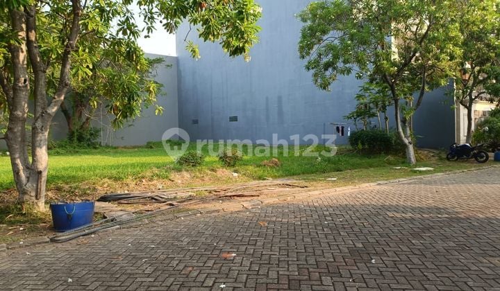 UNIT LANGKA .. DIJUAL CEPAT KAVLING TRIMARAN INDAH PIK 1 , HADAP UTARA , CLUSTER FAVORIT