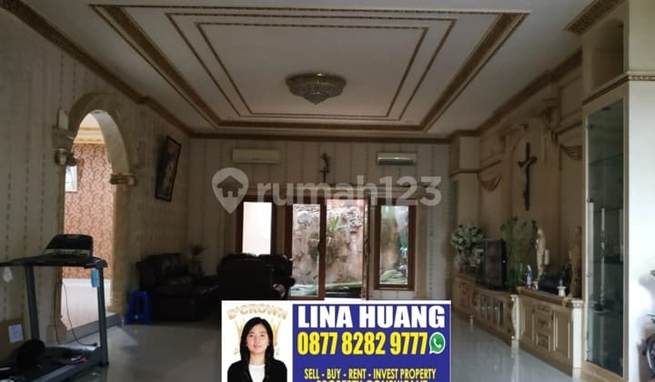 JARANG ADA ! DIJUAL CEPAT RUMAH MEDIT BOULEVARD PIK , HADAP TIMUR SIAP HUNI , MURAHH