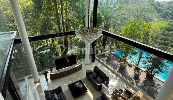 Unit Langka .. Dijual Cepat Rumah Mewah Modern Tropis Pik , Istimewa Tinggal Angkat Koper