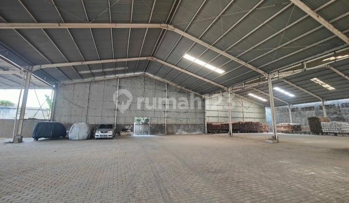 Disewakan Cepat .. Gudang Kapuk Mangga Ubi , Rapi Siap Pakai , Akses Container 40 Feet