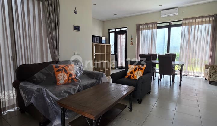 Rumah Minimalis Modern di Kbp Cluster Kamandaka Mewah Full Furnish Siap Pakai Disewakan