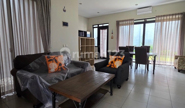 Rumah Minimalis Modern di Kbp Cluster Kamandaka Mewah Full Furnish Siap Pakai Disewakan