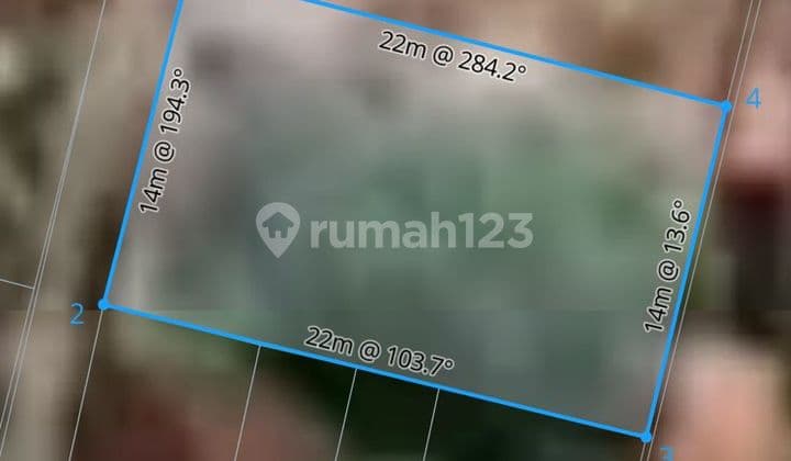 Tanah Dekat Pantai Mertasari Kawasan Pariwisata Sanur