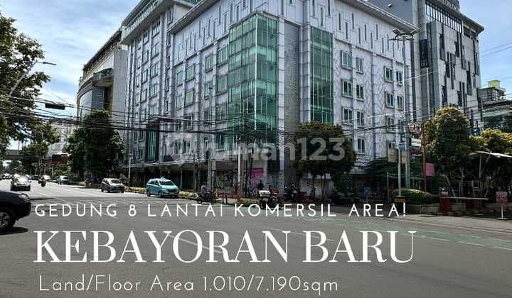 Gedung Hotel 8 Lantai 126 Kamar Kebayoran Baru