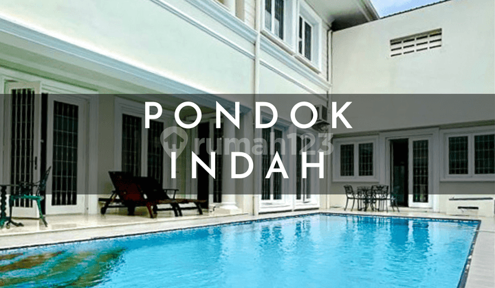 Rumah Bagus Siap Huni SHM di Pondok Indah, Jakarta Selatan