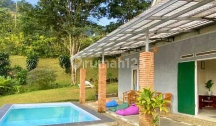 Villa Nyaman Quiet Location Semi Furnished in Puncak Bogor