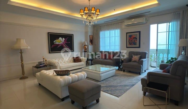 Apartemen Belleza Permata Hijau 4 Br Bagus Siap Huni