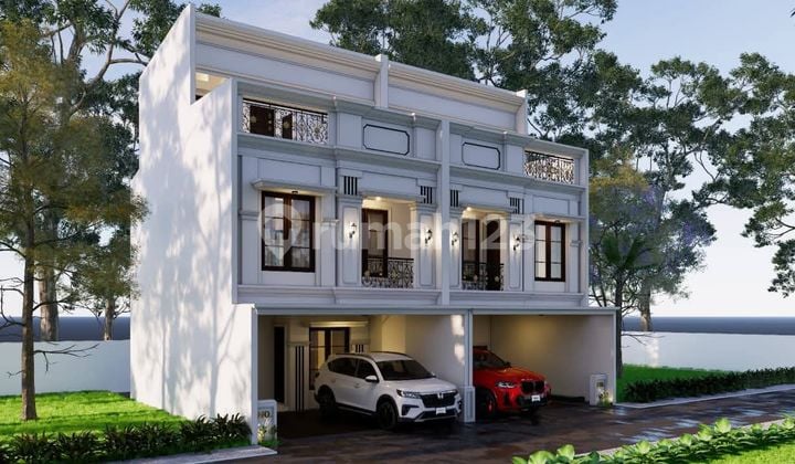 Rumah Akses Full 2 Mobil 3 Menit Halte Busway Tanah Merdeka