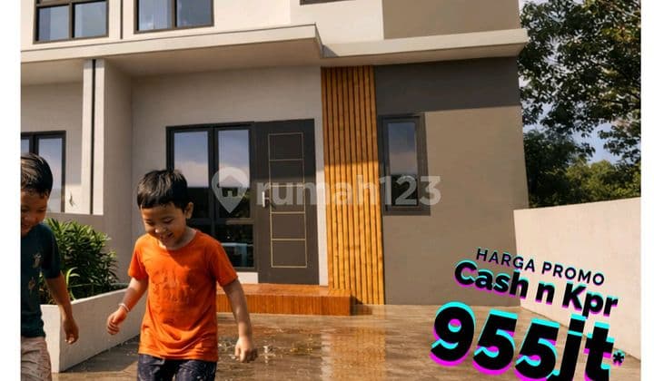 Rumah Luas 75 Meter 3 Kamar Tidur Bebas Bajir