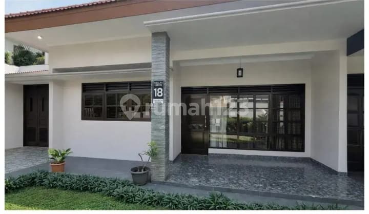 Disewakan Rumah Asri 1 Lantai 4 Kamar, Akses 2 Mobil (Unfurnished) Dekat Jl Timbul, Dekat Tol Brigif, Jagakarsa, Jakarta Selatan