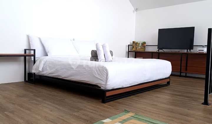 Brand New Full Furnished 2 + 1 Bedrooms Villa In Padonan, Canggu