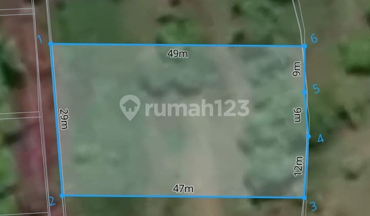 Land For Sale Prime Location Jl Pantai Balangan, Walking Distance To Beach
