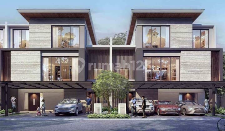 3-story house located in SCBD Bintaro sector 7, very luxurious house, close to offices, international school, large mall, international hospital, toll access.