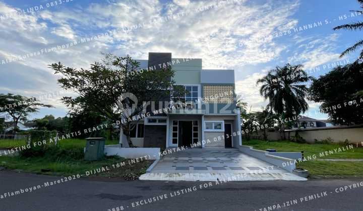 For Sale New Standalone Building House Hook Position with Spacious Yard at Suter Flamboyan Alam Sutera
