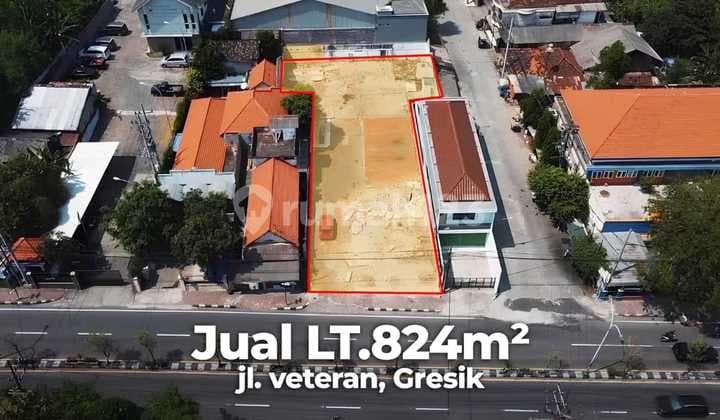 Tanah Strategis di Jl. Veteran Gresik - Lokasi Premium untuk Investasi & Pengembangan Bisnis!