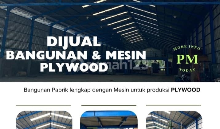 Pabrik Plywood Grobokan Kudus Lumajang 1,2 Ha